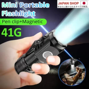 Senter Mini LED 3 Mata / Senter Mini Anti Air Super Terang / Senter Mini Rechargeable COD